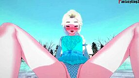 Elsa Gets Fucked Night Before Christmas