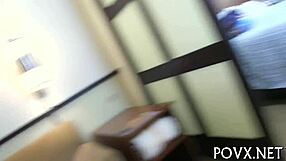 Hot Mena Li Stars in a Scene with an Old Couple