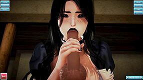 goth catgirl maid services master 😈