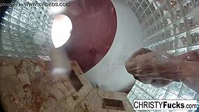 Shower Fun with Christy Dahlia and Ivan, She Says Playfully