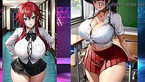 Sakura's hentai adventures with other bitches