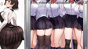 Sakura's hentai adventures with other bitches