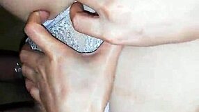 vo yeu teasing her wet pussy with slow touches