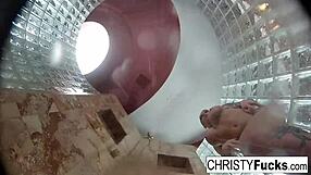 Shower Fun with Christy Dahlia and Ivan, She Says Playfully