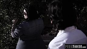 Young Babysitter Seduced by Older Man in Forbidden Encounter