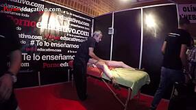 Masaje erotico de nuestro sex coach a ana marco