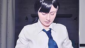 i'm kobeni, fucking three cocks for the devil, getting my pussy creampied to gain freedom