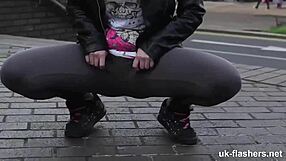 British guy meows for attention in public park