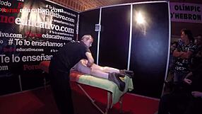 Masaje erotico de nuestro sex coach a ana marco