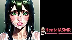 Froggy anime girls masturbating in bikinis 😍