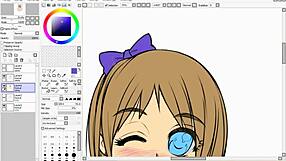 Hentai Speed Drawing - Part 3 - Flats & Shading