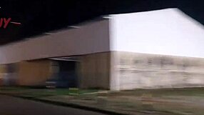 bruna sucking big cock in club parking lot, want a turn?