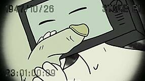 TV Woman Sucks Cameraman Cock While He Returns the Favor