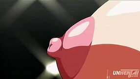 Хей, гледай тази хентай MILF да взема груб двойно проникване нецензурирано на публично място!