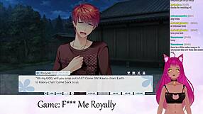 Vtuber Lewdneko Plays F Me Royally Part 1