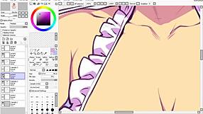 Hentai Speed Drawing - Part 3 - Flats & Shading