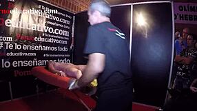 Masaje erotico de nuestro sex coach a ana marco