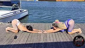 Latina Milf Dances and Cums Harder Than Zumba