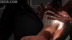 Тази тъпа курва готова ли е за груб интеррейсъл чукане?