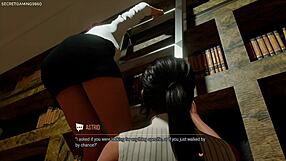 Lara Croft's Wet Pussy Close-Up Masturbation in 3D Hentai Game