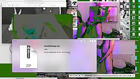 Twink Gets Hardcore Bareback Fucking On Webcam Desk