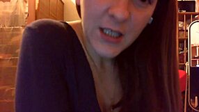 Chubby Nerd Shemale Doll Filled with Shiny Oil in Wild Close-Up