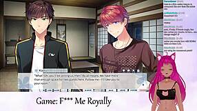 Vtuber Lewdneko Plays F Me Royally Part 1