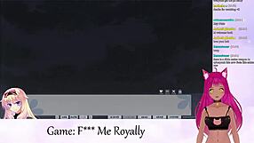 Vtuber Lewdneko Plays F Me Royally Part 1