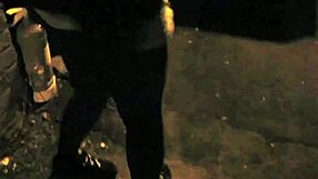 British guy meows for attention in public park