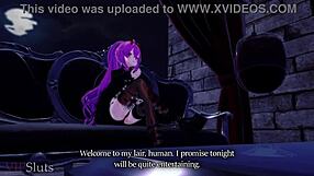 Vampire Queen Seduces And Dominates Hunter Into Her Loyal Pet