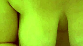 Sucking my boyfriend's dick with big tits!