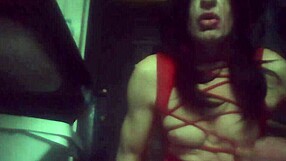 Black Transsexual Bitch Slut Uses Big Dildo Toys For Anal Assfucking Cumshot