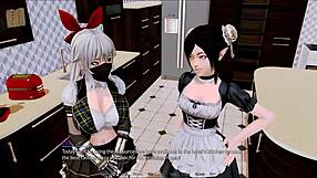 Harem hotel 44 features intense anime hentai action in a hotel setting.