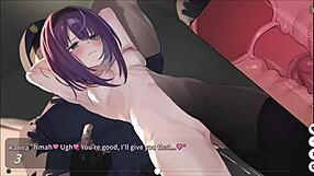 Mrtva ulica mesto del 1 se začne s creampie v tej anime hentai igri