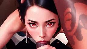 ai generated party rock with cartoon music and anime