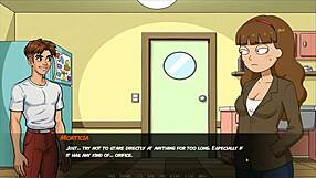 Beth turned into sexbot in hentai game