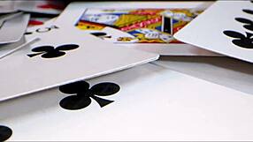 Playing Strip Poker with Sexy Stepmom Coco Vandi Turns Naughty in Part 1