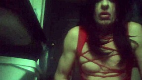 Black Transsexual Bitch Slut Uses Big Dildo Toys For Anal Assfucking Cumshot