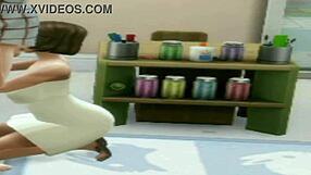 Brunette Teen Sucking Teach Cock at Lunch Time, Wow!