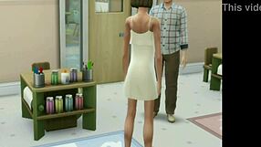 Brunette Teen Sucking Teach Cock at Lunch Time, Wow!