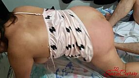 ¡Oye, pagué mi alquiler con un creampie en Cartagena!