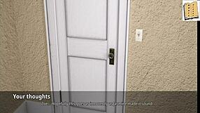 Большие сиськи чирлидерш приветствуют Джона в эротической 3D игре