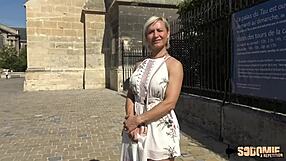 Hey, wanna watch Kim, this curvy French milf, get her ass pounded hard?