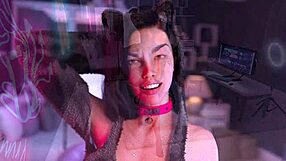 Blonde Aunt in 3D Hentai Gameplay Santa County Part 12