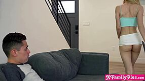 Xfamilypies Com - Aggressive Tiny Molly Litte Craves Stepbro’s Huge Cock