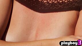 Curvy Teen Model Laura Devushcat Undresses To Show Big Booty And Small Tits