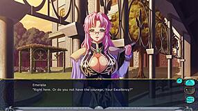 Emeralia Experiences Emotional Threesome In Kyonyuu Fantasy's Outdoor Scene.