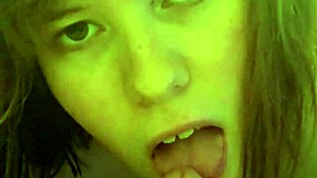 Sucking my boyfriend's dick with big tits!