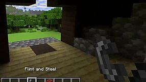 man, realistic minecraft cum lava destruction is wild asmr