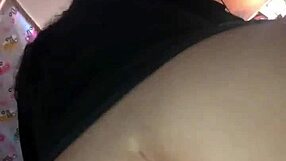 Wet Latina Teen Rides Boyfriend's Big Black Cock